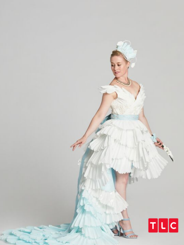 First Look at Some of the Dresses Competing in the Toilet Paper Wedding